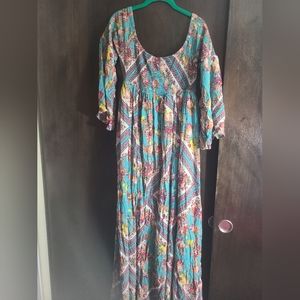 Torrid Off the shoulder maxi dress